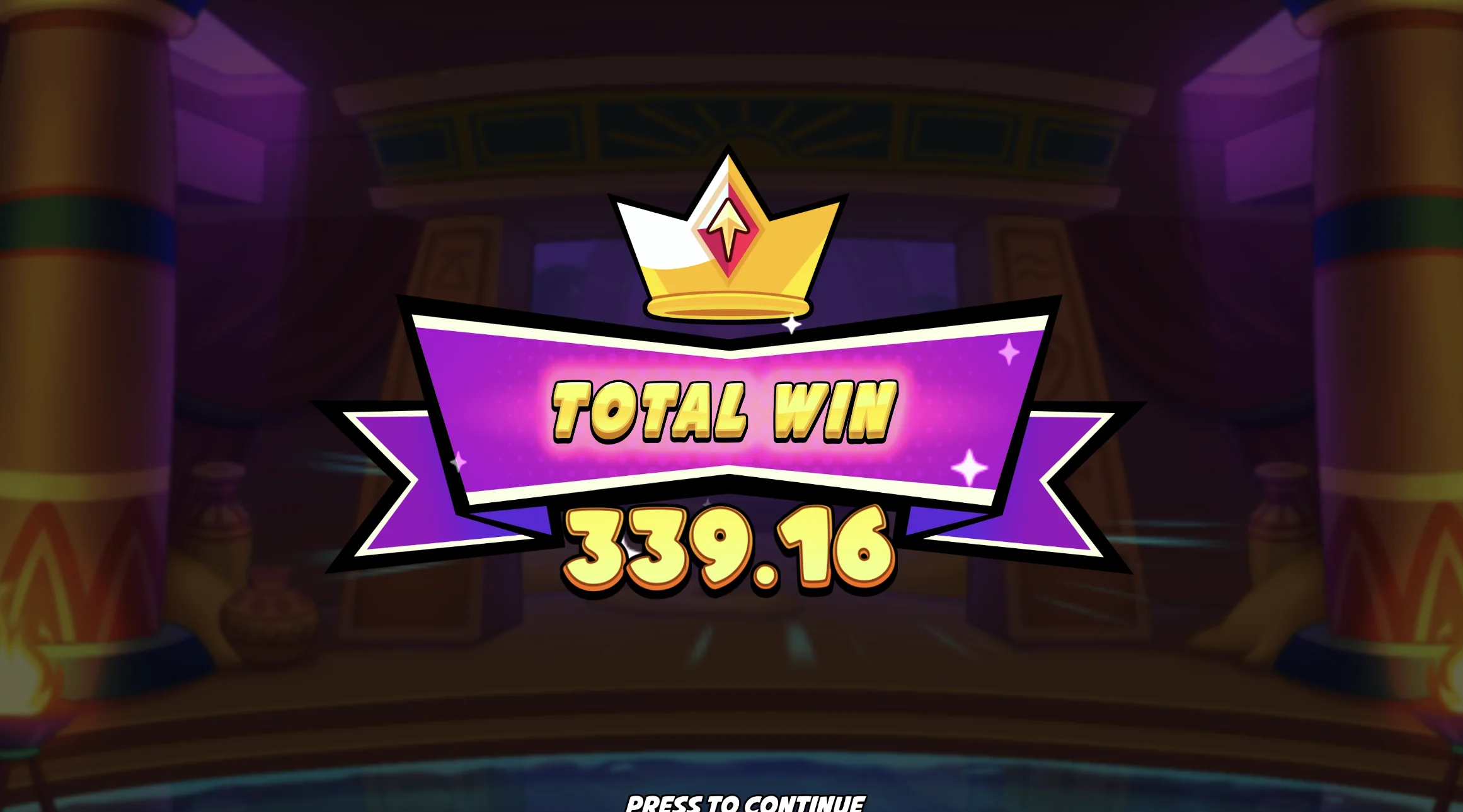 Bonus total ribbon 339.16 on the filmed session
